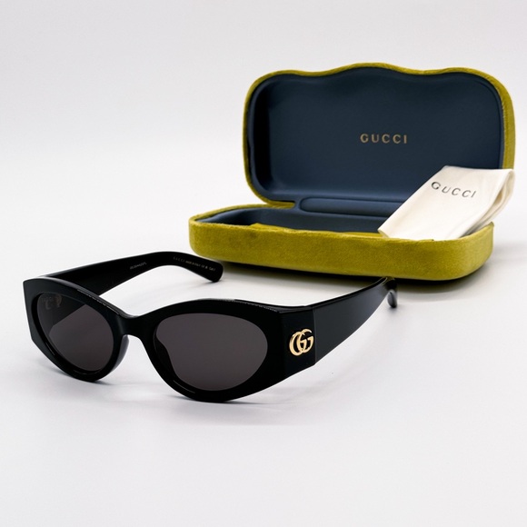 Gucci Accessories - NEW GUCCI GG1401S 001 WOMEN OVAL FRAME SUNGLASSES GUCCI GG1401S